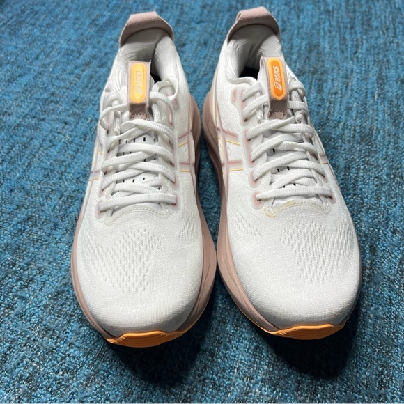 Asics Gel Kayano 32 Running Shoes in White Orange Glow Women's Size 9.5 WIDE - Picture 3 of 9